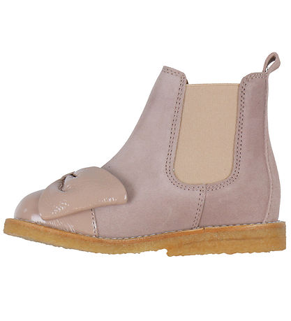 Angulus Stiefel - Chelsea - Faded Rose m. Schleife