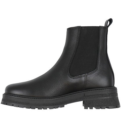 Angulus Stiefel - Chelsea - Schwarz