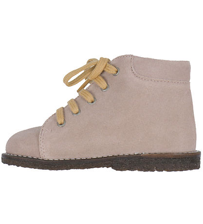 Angulus Stiefel - Klassisch - Faded Rose/Strickerei