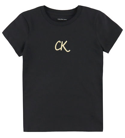 Calvin Klein T-shirt - Glitter - Ck Black