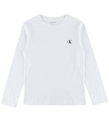 Calvin Klein Bluse - 2er-Pack - Brust Mono - Ck Black/Bright Whi