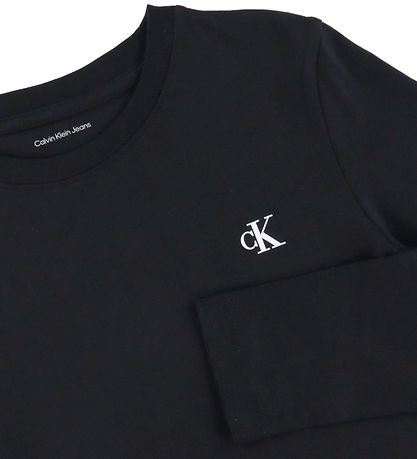 Calvin Klein Bluse - 2er-Pack - Brust Mono - Ck Black/Bright Whi