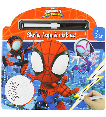 Alvilda Activity Book - Marvel Spidey - Write and Erase