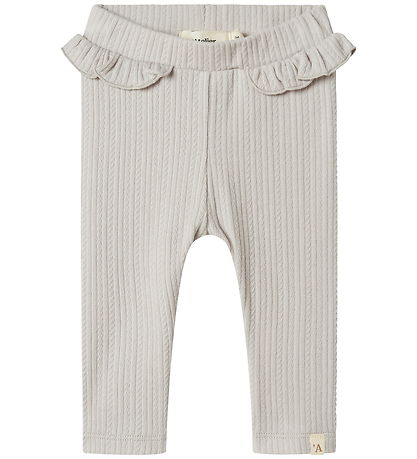 Lil' Atelier Leggings - NbfFleura - Vapor Blue