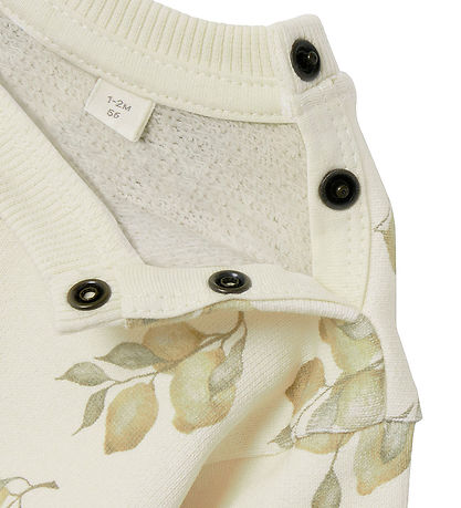 Lil' Atelier Sweatshirt – NbnJobo – Turteltaube/Zitronen