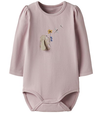 Name It Bodysuit l/s - NbfKorn - Burnished Lilac