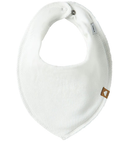 Name It Bib - 3-Pack - Rib - NbfYvettekoy - Cloud Dancer/Cage