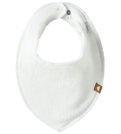 Name It Bib - 3-Pack - Rib - NbmYasimkillo - Cloud Dancer/You