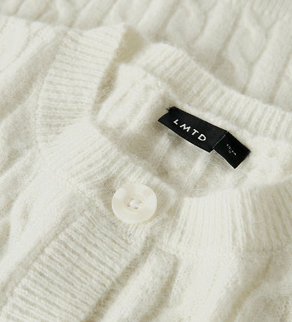 LMTD Cardigan - Prjónað - NlfKave - Antique White