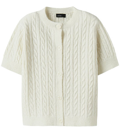 LMTD Cardigan - Prjónað - NlfKave - Antique White