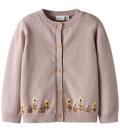 Name It Cardigan - Prjónað - NmfKanja - Glansandi Lilac