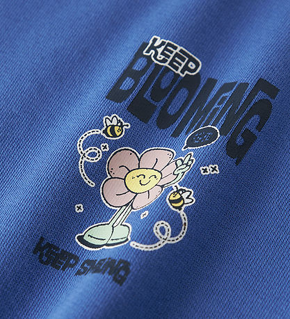 Name It Sweatshirt - NkfVasacha - Amparo Blue/Blooming