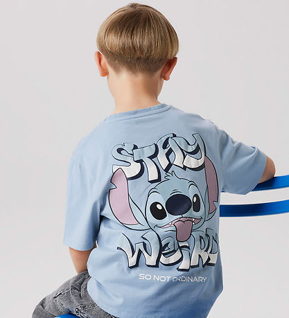 Name It T-shirt - NkmJoseph - Dusty Blue
