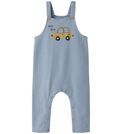 Name It Overalls - Sweat - NbmVonne - Dusty Blue/Car