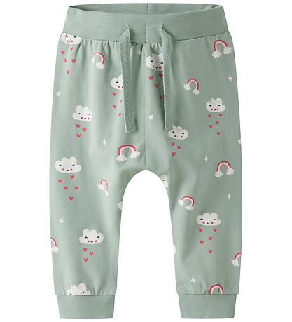 Name It Trousers - NbfVandora- Jadeite/Cloud