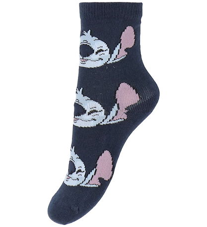 Name It Socks - 3-Pack - NmmJermaine - Stitch - Dusty Blue