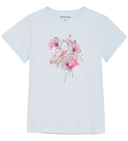 Minymo T-shirt - Vanligt Blue