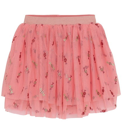 Minymo Skirt - Glitter - Strawberry Ice