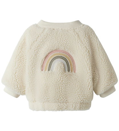Lil' Atelier Bomber Jacket - NbnLajo - Turtledove/Rainbow