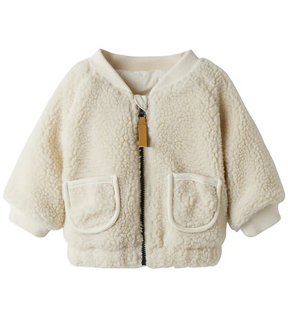 Lil' Atelier Bomber Jacket - NbnLajo - Turtledove/Rainbow