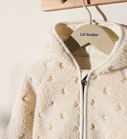Lil' Atelier Flecced suit - Loose - NbnNalo - Turtledove/Moon Pa