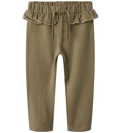 Lil' Atelier Trousers - Rib - NmfThoro - Sepia Tint