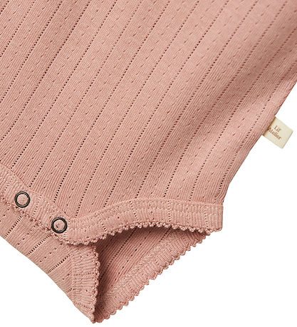 Lil Atelier Romper l/s - NbfRachel - Noos - Misty Rose m. Pointe
