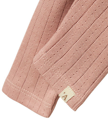 Lil' Atelier Leggings - NbfRachel - Noos - Misty Rose w. Pointel