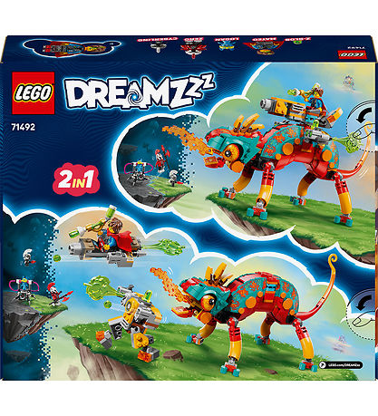 LEGO® DREAMZzz - Mateo's Fire Chameleon 71492 - 443 Parts