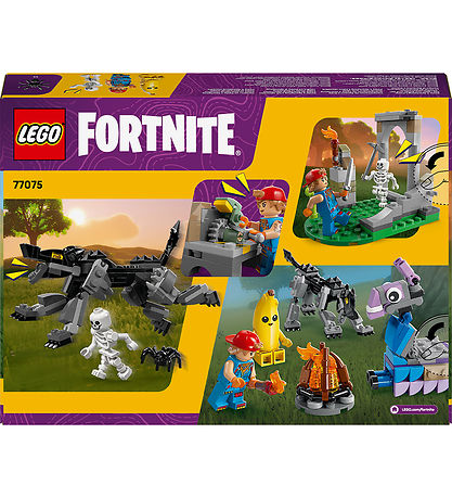 LEGO® Fortnite - Peely og Sparkplug slår leir på sletten 77075 -