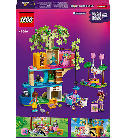 LEGO® Friends - Kattfödelsedagsfest och Trä... 42666 - 321 Delar