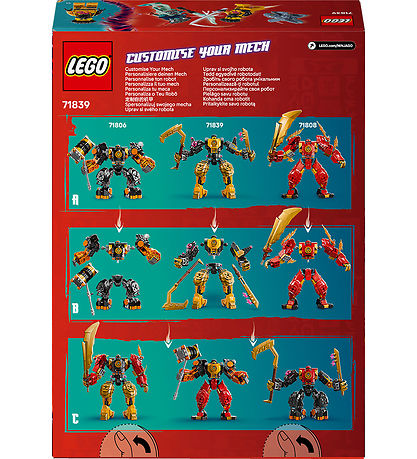 LEGO® Ninjago - Arin's Spinjitzu Battle Mech 71839 - 213 Parts
