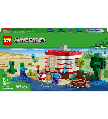 LEGO® Minecraft - TNT-jungelhuset 21275 - 287 Partar