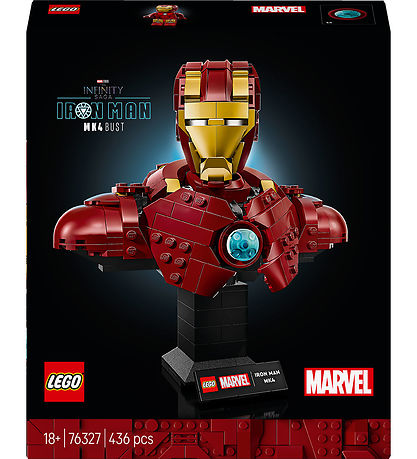 LEGO® Marvel - Byste av Iron Man MK4 76327 - 436 Partar