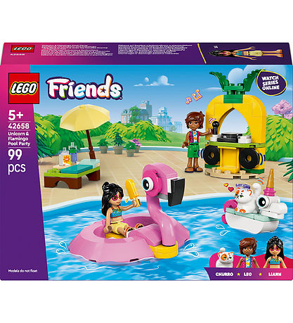 LEGO® Friends - Pool Party With Unicorn And F... 42658 - 99 Part