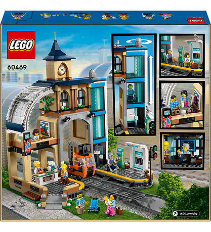 LEGO® City - Sentralbanestasjon 60469 - 752 Partar