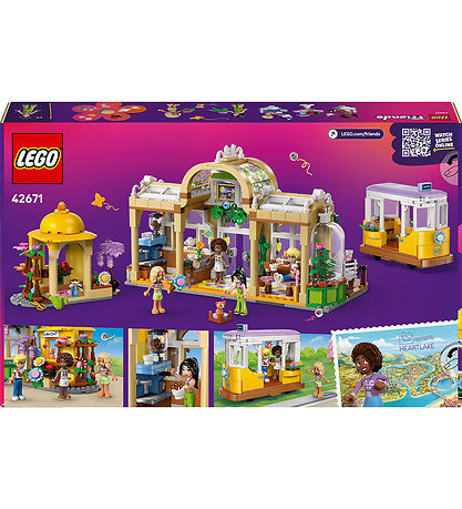 LEGO® Friends - Kasvikahvila ja kukkakauppa 42671 - 1138 Osaa