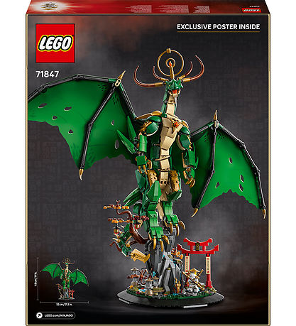 LEGO® Ninjago - Vokterdragen 71847 - 1650 Partar