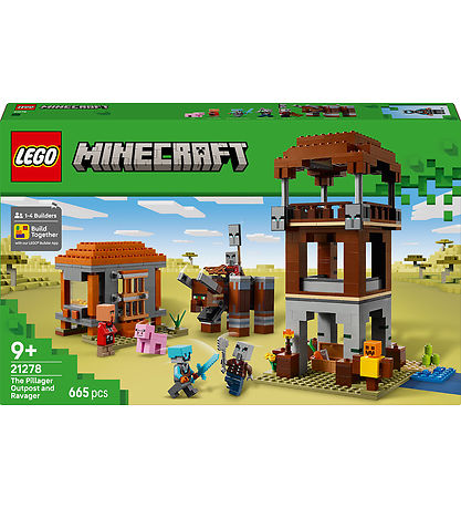 LEGO® Minecraft - The Pillager Outpost and Ravager 21278 - 665 P