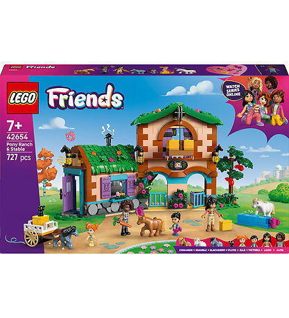 LEGO® Friends - Ponniranch med stall 42654 - 727 Partar