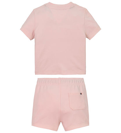 Tommy Hilfiger Shorts Set - Monotype - Precious Pink