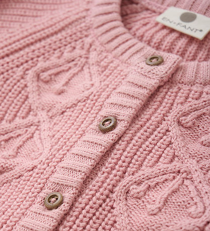 En Fant Cardigan - Knitted - Bridal Rose