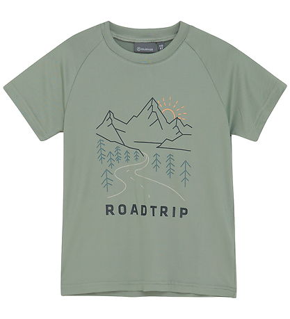 Color Kids T-shirt - Base Layer - Iceberg Green