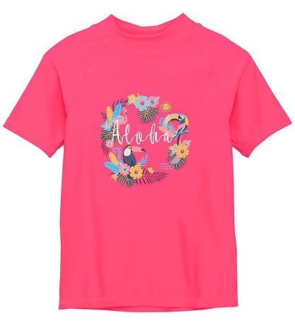 Color Kids Swim Top - Knockout Pink