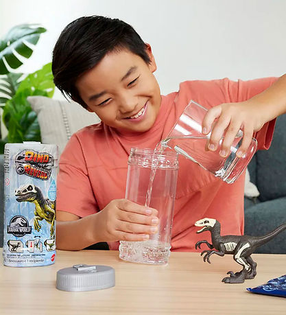 Jurassic World Leikfang - Endurfæðing Dino Afhjúpun