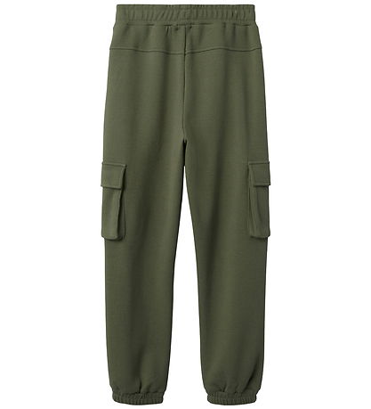 Name It Collegehousut - NkmPsavase - Deep Lichen Green