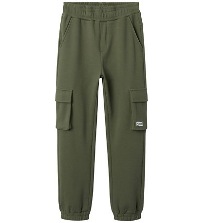 Name It Collegehousut - NkmPsavase - Deep Lichen Green