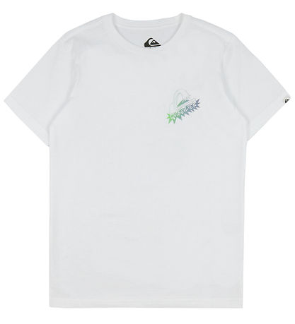 Quiksilver Stuttermabolur - Star Ride - Hvítt