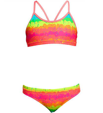 Funkita Bikini - Racerback - UV50+ - Melting Mayhem