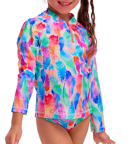 Funkita Sundbolur - Útbrot með hnút Vesti - UV50+ - Kitla Bleikt
